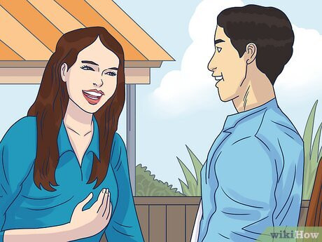 People tend to smile more when they’re around someone they like.