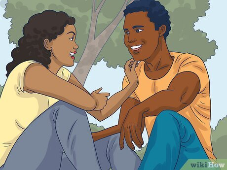 Natural physical touches throughout the night indicate attraction.