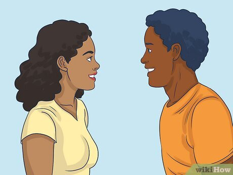 Gazing into someone’s eyes is very romantic.