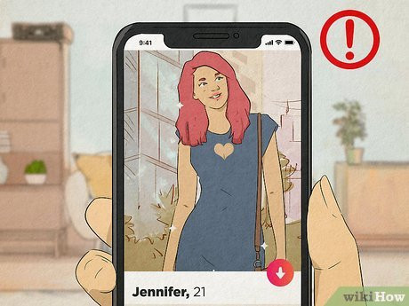 People sometimes edit their pics to make themselves look better.
