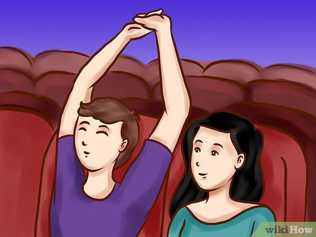 Step 4 Follow the covered yawn action with a stretch.