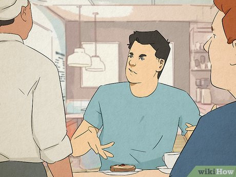 Step 2 Being mean to waiters