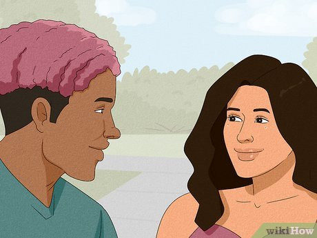Women will hold your gaze longer than usual when they want to flirt.