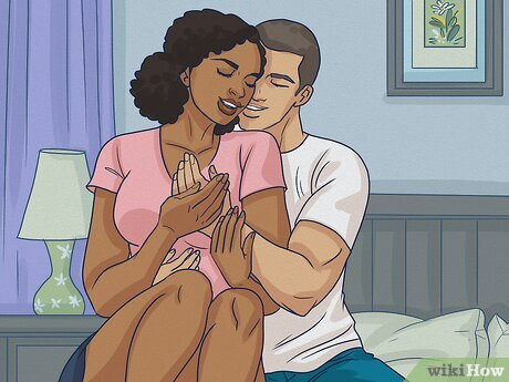 Step 4 Put his hands where you want them to go.