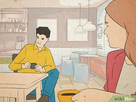 When a guy likes you, you’ll notice that he can’t turn away.