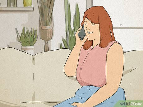 Step 3 Go for a casual greeting when he picks up the phone.