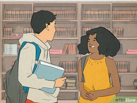 Step 1 Create opportunities for him to approach you alone.