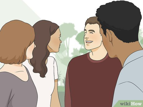 He’s not ashamed to flaunt you to his social circle.