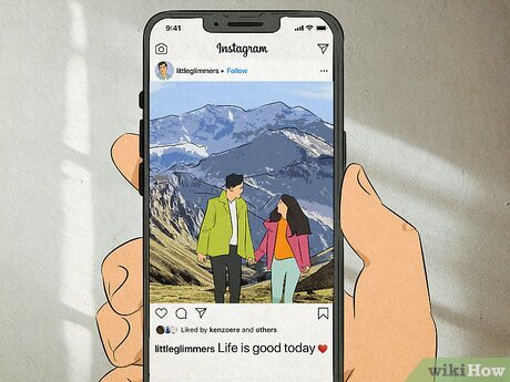 Step 7 There’s a girl on his social media pages.