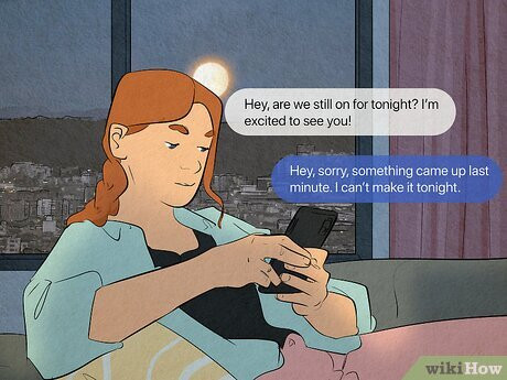 Step 1 He has super limited availability, or constantly changes plans.